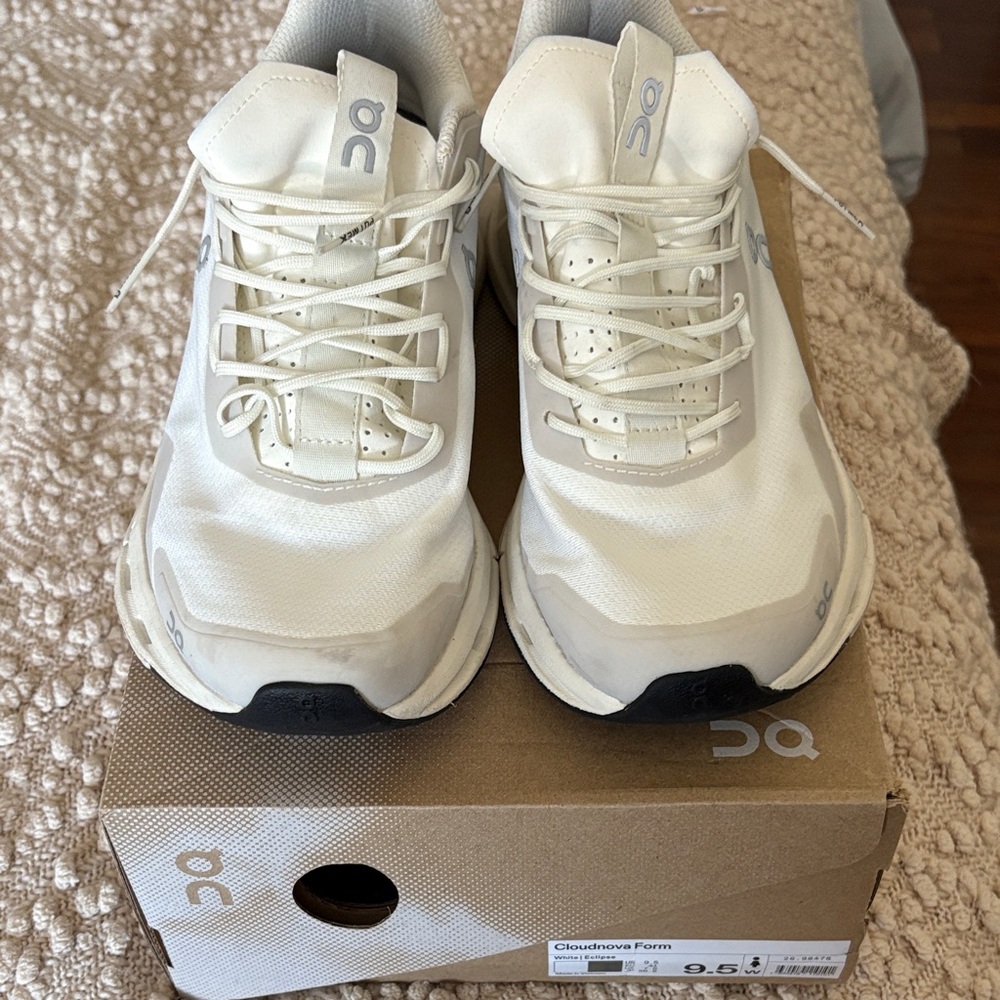 On Running Women's Cream Sneakers